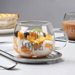 لیوان پیرکس تپل گودمورنینگ وارداتی - تصویر 3