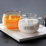 لیوان پیرکس تپل گودمورنینگ وارداتی - تصویر 4